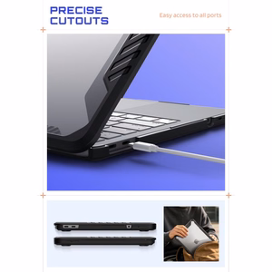 Supcase Unicorn Beetle Pro Case for MacBook Neo 13" 2026 - Clear Black