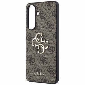 Guess dėklas Samsung Galaxy A57 (4G Big Metal Logo) rudas