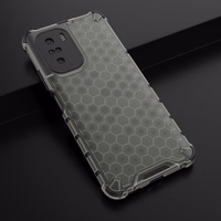 Honeycomb dėklas šarvuotas dėklas su TPU buferiu Xiaomi Redmi K40 Pro+ / K40 Pro / K40 / Poco F3 juodas