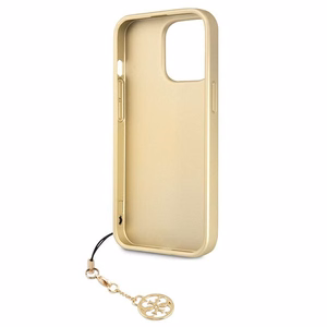 Guess GUHCP13LGF4GBR iPhone 13 Pro / 136,1" rudas/rudas dėklas 4G Charms Collection