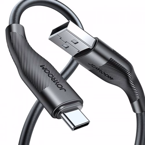 USB laidas Joyroom S-1030M12 juodas Type-C 100cm (iki 3A)