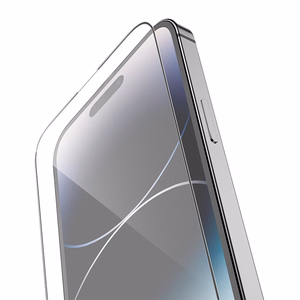 Borofone grūdintas apsauginis stiklas BF6 Diamond Armor viso ekrano HD Iphone 15 Pro telefonui - 10 vienetų rinkinys