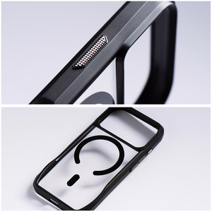 ROAR dėklas telefonui SLIM DEFENDER skirtas iPhone 15 Pro juodas