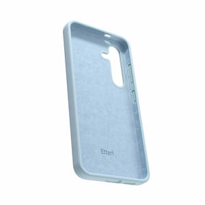 Etteri Silikoninis Mag dėklas for Samsung Galaxy S25 Edge šviesiai mėlynas