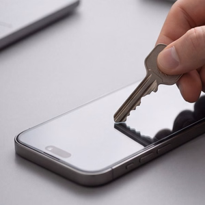 Tech-Protect Quick Set Spy+ 2 vnt. privatumo apsauginių stiklų rinkinys, skirtas iPhone 18 Pro Max