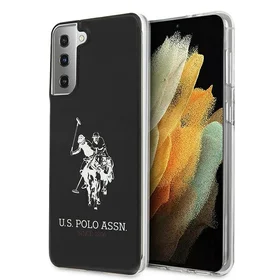 US Polo USHCS21MTPUHRBK S21+ G996 juodas blizgus didelis logotipas