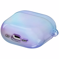 Uniq Iridescia dėklas AirPods 4 Hang Case - holo mėlyna