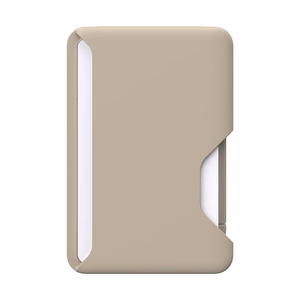 Speck ClickLock magnetinė piniginė, skirta MagSafe, „Pale Oak / Dark Umber“ spalvos