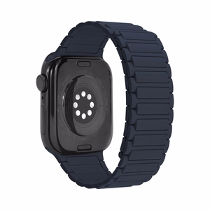 Mobilize silikoninis laikrodžio dirželis - magnetinis - Apple 42/44/45/49mm - mėlynas