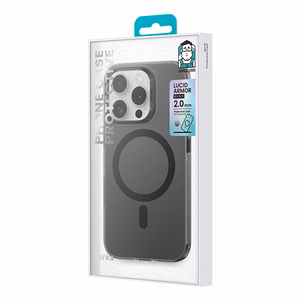 Benks magnetinis Lucid Armor dėklas (B066) Iphone 16 Pro Max telefonui juodas (su kameros valdymo mygtuku)
