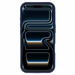 Magsafe Slim Silicone dėklas iPhone 16 Pro tamsiai mėlynas