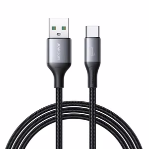 Joyroom S-A28 Flash Series 3A USB-A - USB-C laidas 1 m - juodas