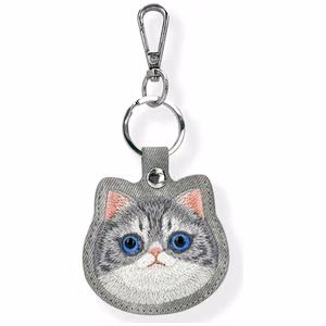 NIMMY чехол для трекера / брелока BIG EYED PET 2.0 Cat серый