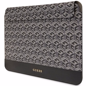 Guess GCube Stripes dėklas 16" nešiojamam kompiuteriui - juodas
