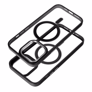 Dėklas Color Edge Mag Cover (MagSafe) skirtas iPhone 16 juodas