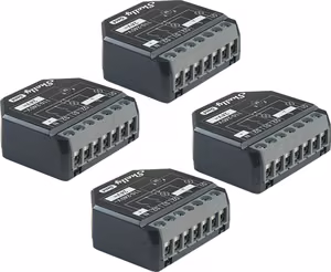 Rinkinys iš 4 Shelly 2PM Gen4 Zigbee/Matter valdiklių