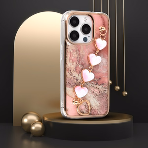 Dėklas telefonui Trend Case skirtas Samsung Galaxy S24 dizaino 6 rožinis