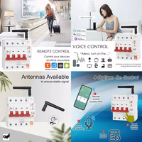 TUYA išmanusis jungiklis, 3P+N, Wi-Fi, RS485, 63A