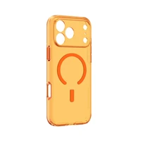 "AmazingThing" minimalus "Mag Lens" dėklas "iPhone 17 Pro Max" - oranžinis