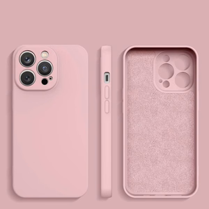 Silikoninis dėklas iPhone 14 Plus silikoninis dėklas rožinis