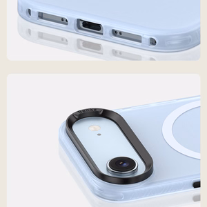 Benks Magnetic Lucid Armor dėklas (C068) iPhone 17 Air mėlynas (Camera Control mygtukas)