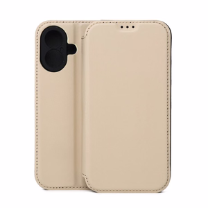 Smart Touch dėklas, skirtas iPhone 16 6,1", smėlio spalvos