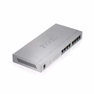 Zyxel GS1008HP Ne-valdomas Gigabit Ethernet (10/100/1000) Maitinimas per Eternetą (PoE) Pilka