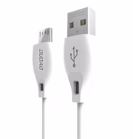 Dudao L4M USB-A - MicroUSB 2.4 A Laidas 1m - Baltas