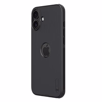 Dėklas telefonui iPhone 16 Plus Nillkin Super Frosted Pro (juodas)