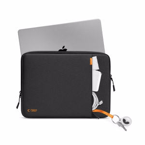 Tech-Protect Defender nešiojamojo kompiuterio dėklas 15–16" - juodas