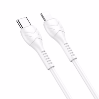 Kabelis USB C į Lightning Hoco PD 27W 1 m X37 baltas