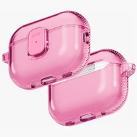 Uniq Glase Pro Case for AirPods Pro 3 Lock Case - Transparent Pink
