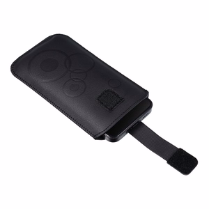 Deko universalus dėklas – Iphone 3G/4/4S / Samsung S5830 Galaxy Ace/S6310 Young, juodas
