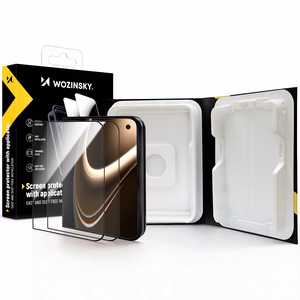 Wozinsky EasyFit Clear Glass grūdintas stiklas, skirtas iPhone Duo, 2 vnt.