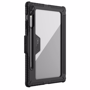 Nillkin Bumper Leather Case Pro dėklas Samsung Galaxy Tab S9+ - juodas