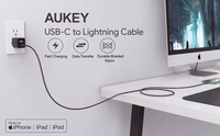 AUKEY CB-CL03 2 m Juoda