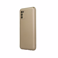 Metalinis dėklas telefonui Samsung Galaxy A25 5G (global) auksinis