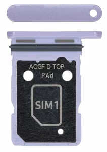SIM kortelės laikiklis Samsung A376 A37 5G Lavender originalus (service pack)