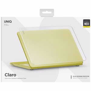 Uniq Claro чехол MacBook Neo - прозрачный