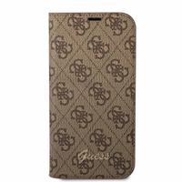 Guess GUBKP14SHG4SHW iPhone 14 6.1 "ruda / ruda knyga 4G Vintage Gold Logo