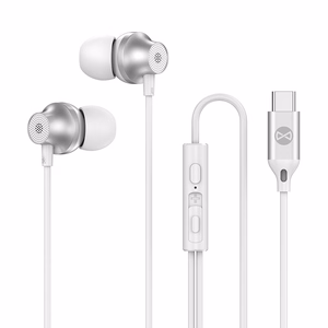 Forever laidinės ausinės EP-02 USB-C baltos