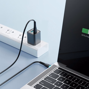 Joyroom Starry Series SA32-CC3 USB-C / USB-C kabelis 60W 1 m - juodas