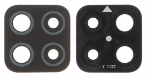 Samsung A225 A22 4G 2021 kameros stikliukas Black (only lens) (service pack)