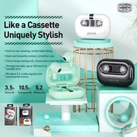 WEKOME VA06 Vanguard Series - Bluetooth V5.2 TWS wireless ausinės with charging dėklas (žalias)