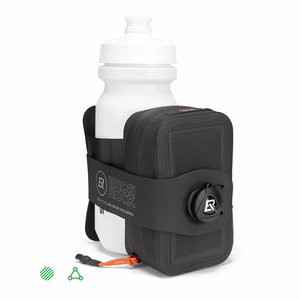 Rockbros AS-150 Waterproof Multifunctional Saddle Bag with Bottle Holder - Black