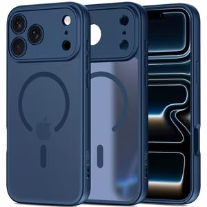 "Tech-Protect BasicMag MagSafe" dėklas "iPhone 17 Pro" - tamsiai mėlynas
