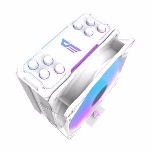 Kompiuterio radiatorius Darkflash Z4 PRO MIST WHITE