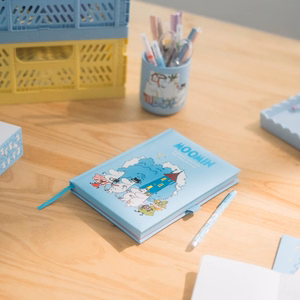Moomins A5 užrašų knygelė su rašikliu