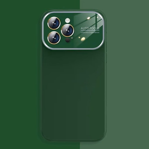 Minkštas silikoninis dėklas objektyvui Iphone 14 žalia