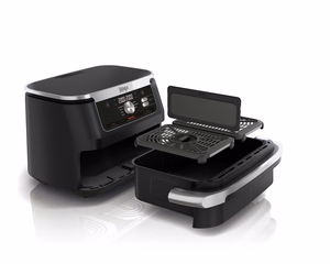 Ninja Foodi FlexDrawer AF500EU – dual-zone air fryer, 2470 W, 10.4 L, black
